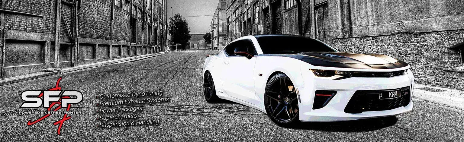 StreetFighter Performance Camaro, customised dyno tuning, exhaust systems, power packages, superchargers, suspension and handling